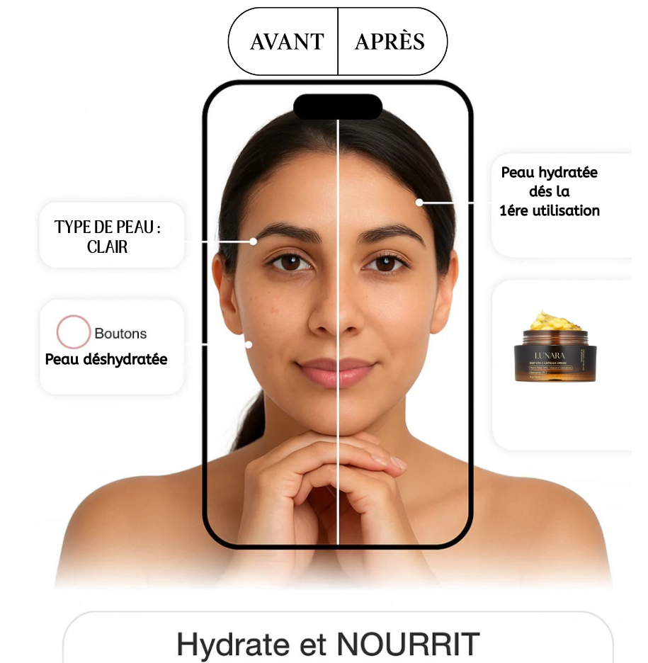 CRÈME PERLÉE ANTI-TACHES & ANTI-ÂGE AU COLLAGENE - NIACINAMIDE & VITAMINE C